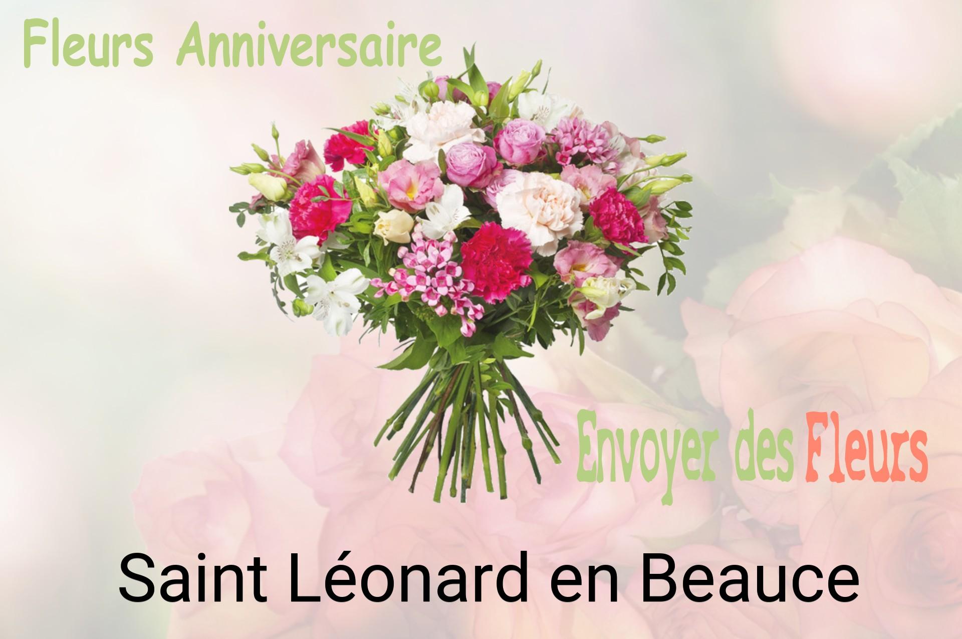 Bouquet de fleurs d’anniversaire livré à Saint-Léonard-en-Beauce